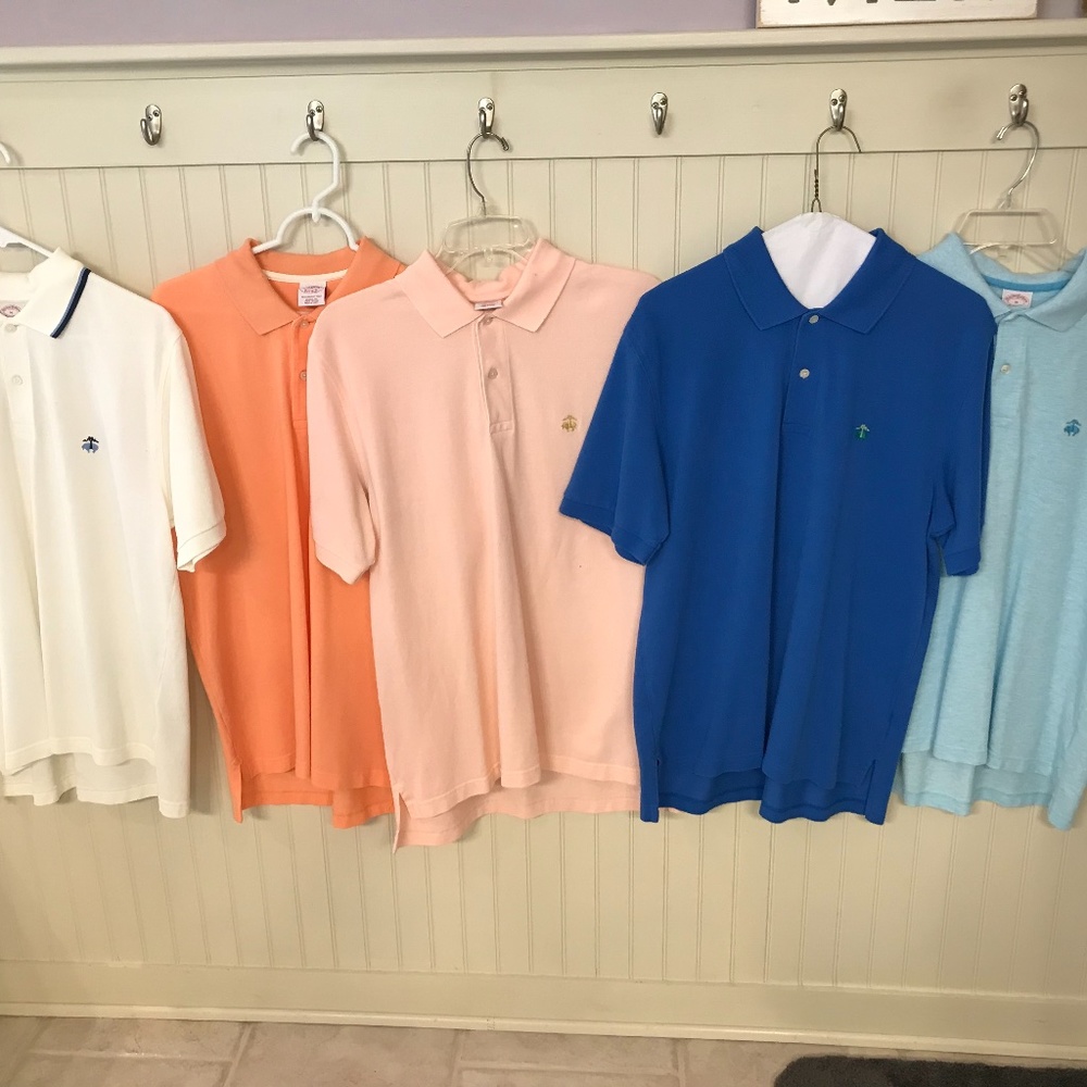 Brooks Brothers Polo s - Lot of 5 Sz M